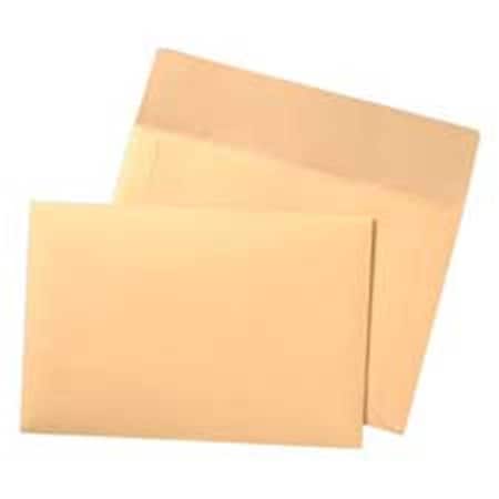 Workstationpro Flat Filing Envelope- 40 lb- 10in.x14-.75in.- 100 Count- Cameo Buff TH1670351